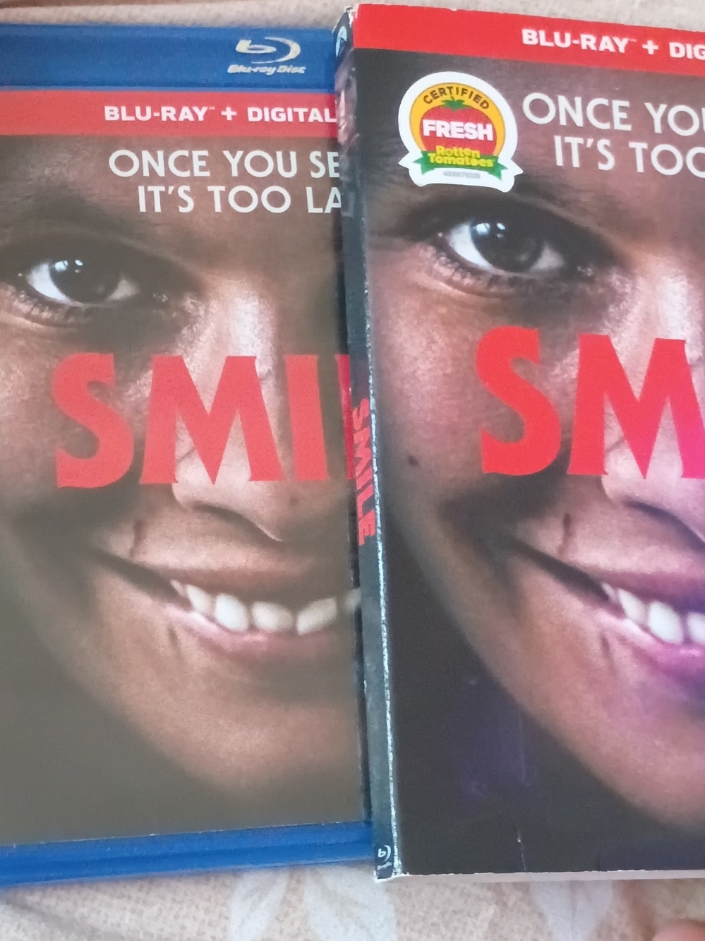SMILE Blu-ray Movie With Cardboard Cover